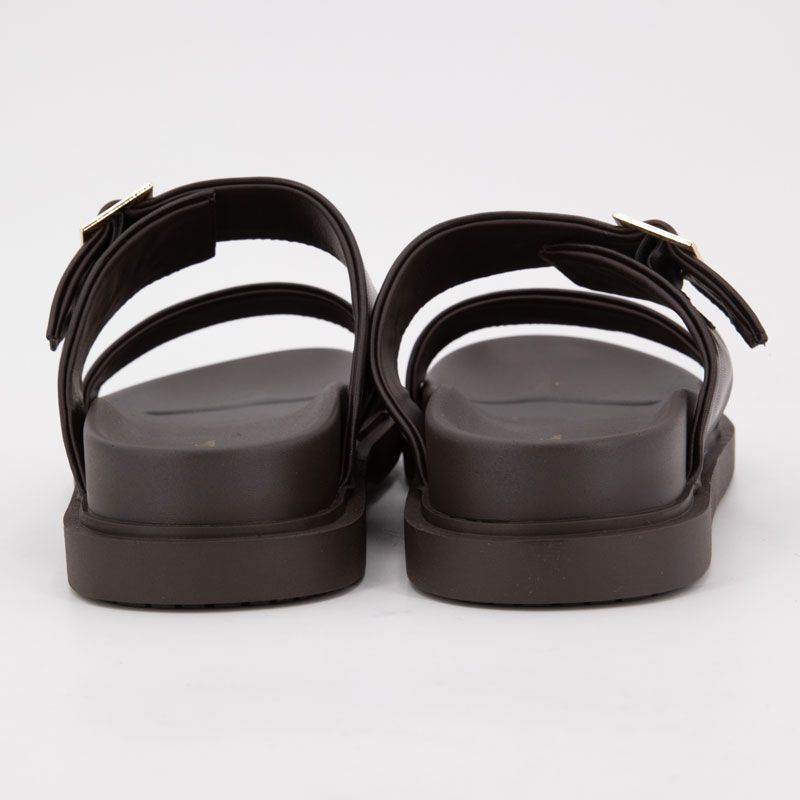 Mules bride à boucle dorée similicuir Femme US POLO