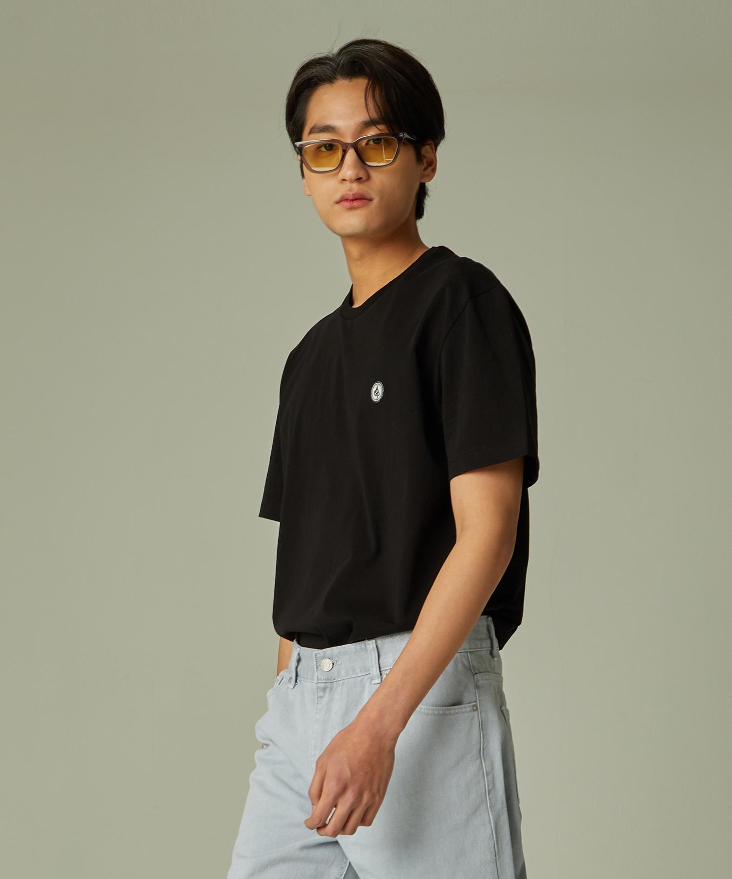 Agent Pick Agp Logo T-Shirt Black Black/2