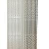 Cross-Border 3D Textured Jacquard White Sheer Curtain: Light, Breathable, Soft, and Easy-to-Install Versatile Sheer Curtain.
