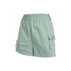 New Casual Shorts Women's Green CZ9382-006