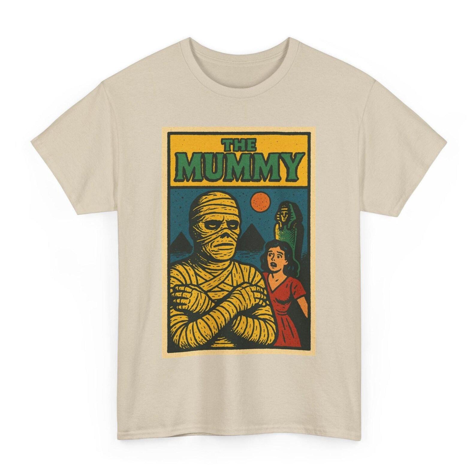 The Mummy T-Shirt: Retro Comic Horror Movie Tee M