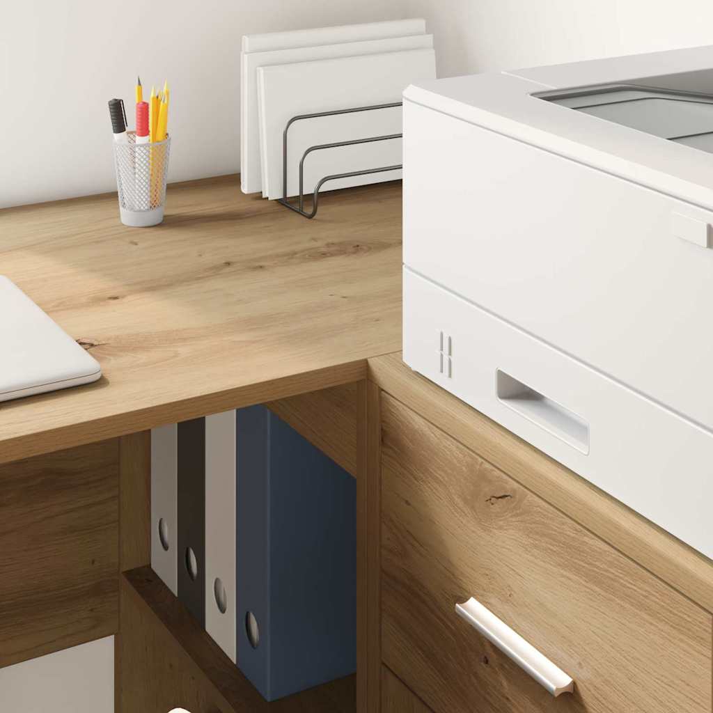 Sideboard with Drawers Artisan Oak 38 X 34 X 75 Cm