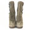 CAMPER Wildleder Mid Boots Beige 38/23.5-24.0cm(GEBRAUCHT)