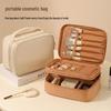 Tragbare Damen-Kosmetiktasche: Make-up-Pinsel- & Toilettenartikel-Organizer mit großer Kapazität