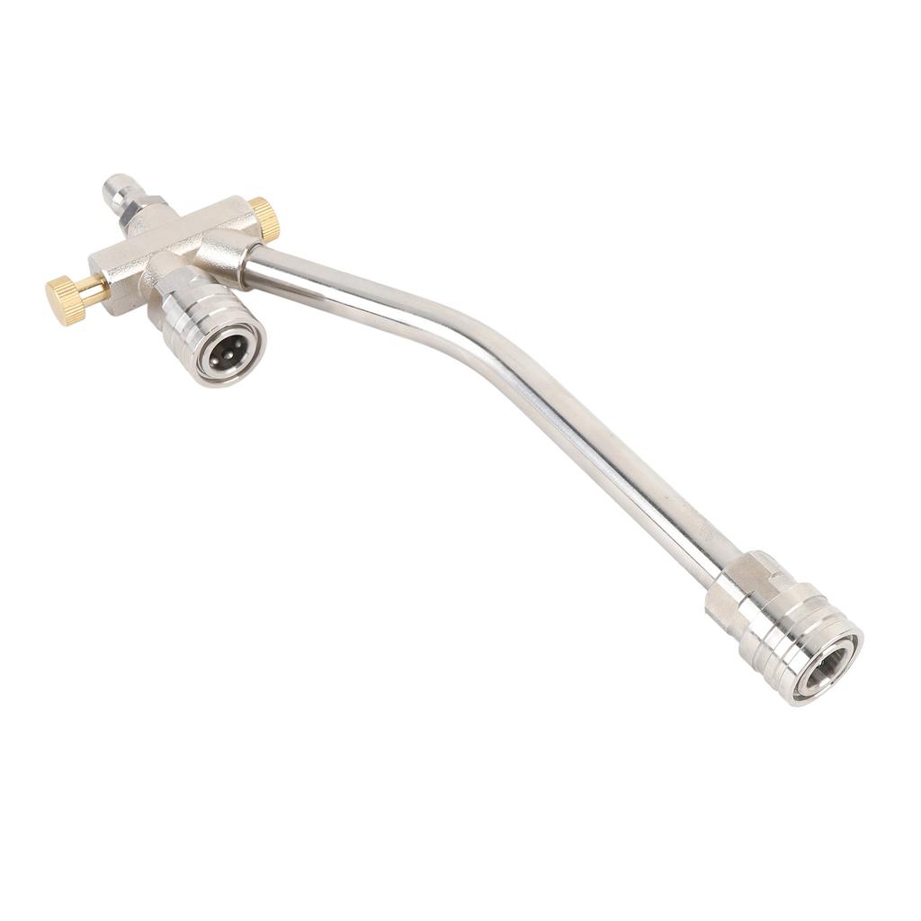 Dual Connector Accessory for Pressure Washer Foam Cannon 1 4 Inch Quick Connect Double Tip Attachment for Car