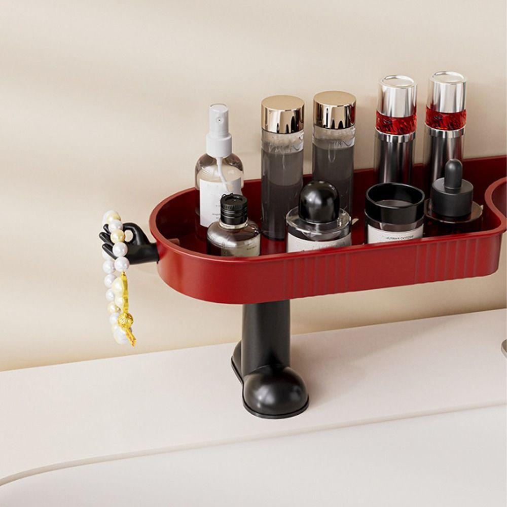 with Hook Faucet Sink Shelf Removable Sink Drying Rack Fashion Faucet Drain Organizer  Bathroom