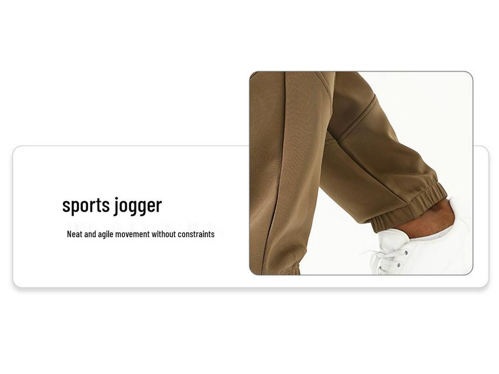 Men's Outdoor Quick-Dry Sports Pants for Hiking, Cycling, and Running - Autumn/Winter, Thick, Loose-Fit