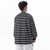 PLAYFOX Men's Striped Round Neck Long Sleeve T-Shirt