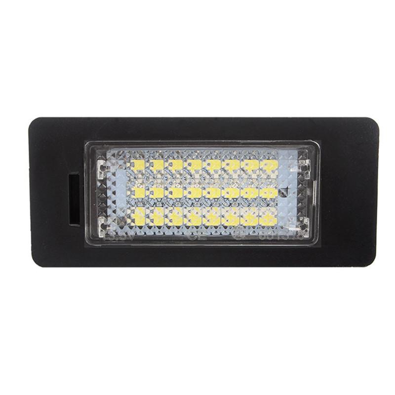 2Pcs Car LED License Plate Light 6000K Xenon Parts 12V For BMW 5 Series E60 E39 E61 E70 E71 E72 E82 E84 E88 E90 E91 E92 E93