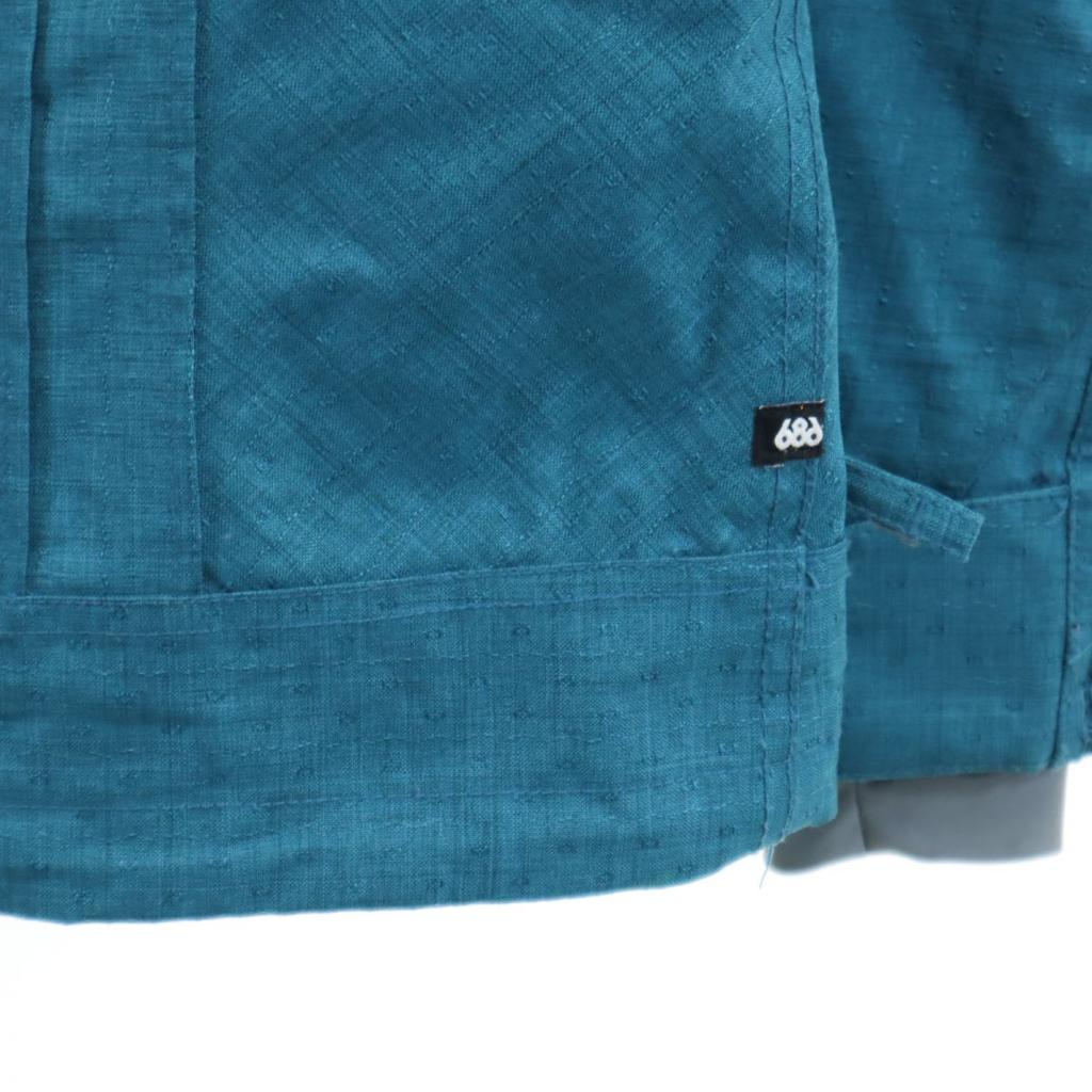 686 Snowboardjacke M Blau SMARTY Damen Gebraucht