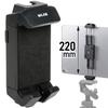 SLIK Mobile Link Tripod Wide Smartphone Tablet Compatible with Wide Mounting Accessory Shoe SPTHW Black Accessory, & Holder, 70-220mm Cameras, U1/4"