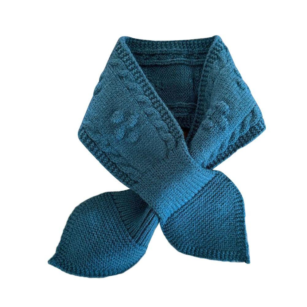 Warm Kids Winter Scarf Thick Children Shawl Fashion Knitted Scarf Outdoor