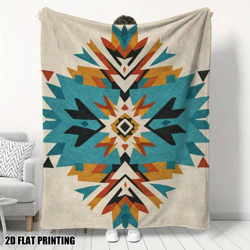 Vintage Patchwork-Quilte-Stil Überwurfdecke - Rustikales Blumen-Thema Weiche Decke für Warme Gemütliche Wohnkultur