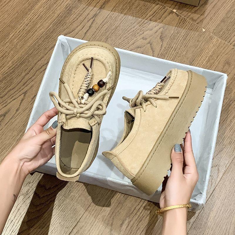 Casual Baotou Women's Spring Summer New Niche Design Comfortable Versatile Thick-soled Versatile Single Shoes