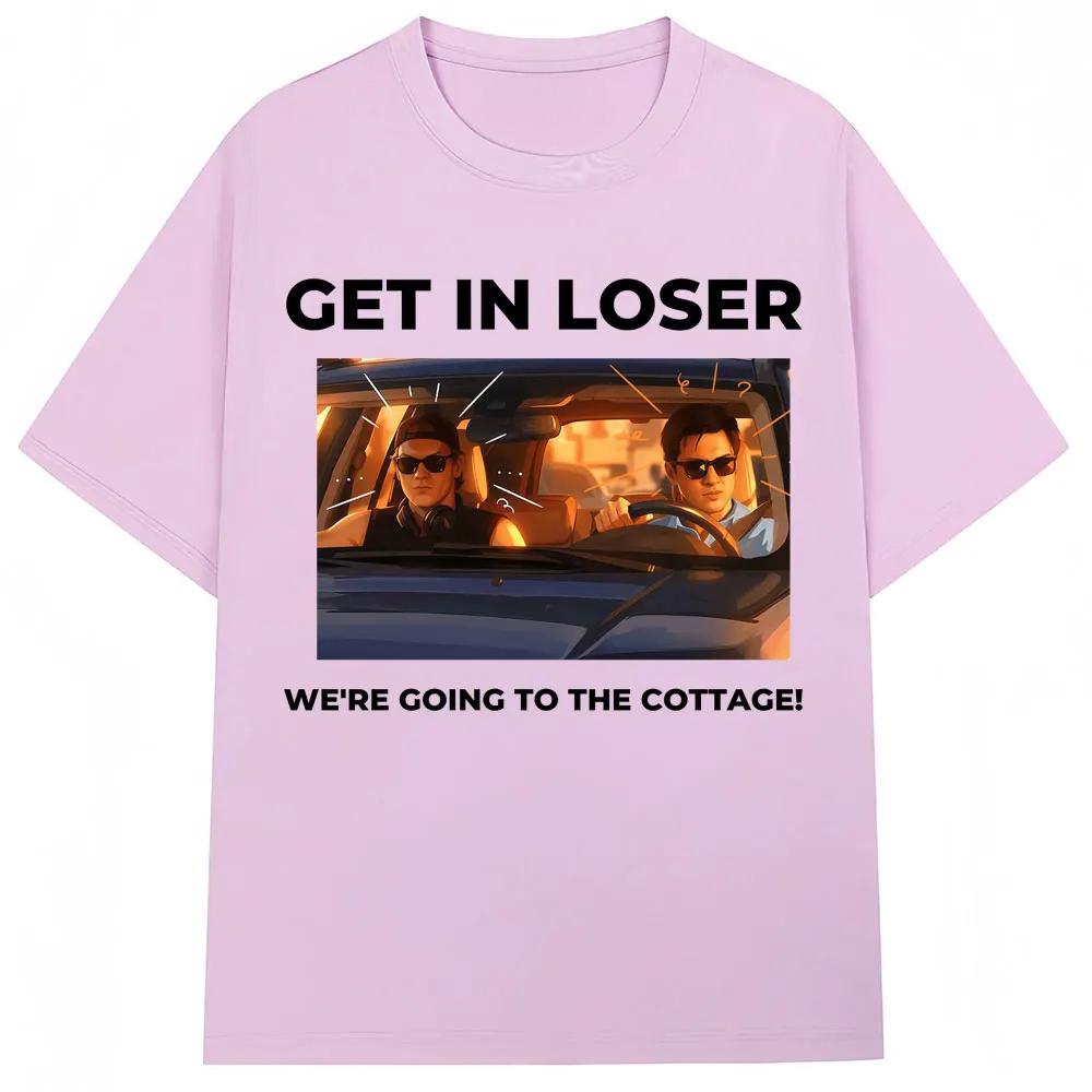 Heated Rivalry Funny Meme Graphic T Shirts Im Coming The Cottage Hollanov Unisex Women Humor Vintage Tshirts Loose Cotton T Shirt