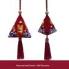 Handmade Zongzi Sachet with Tassel: Mugwort Mosquito Repellent Dragon Boat Festival Gift
