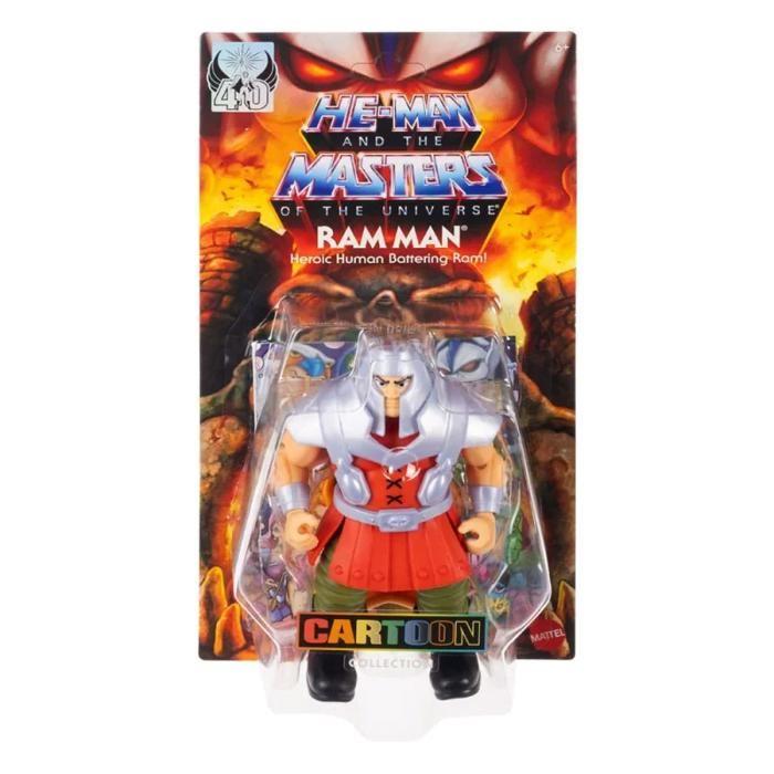 Figurine miniature - mattel - masters of the universe origins ram man - 14 cm - articulée - multicolore