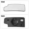 LH & RH Lower Heated Side Mirror Glass For Chevrolet Silverado GMC Sierra 1500 2500 HD 3500 HD 2016 2017 2018 23444114 23444113