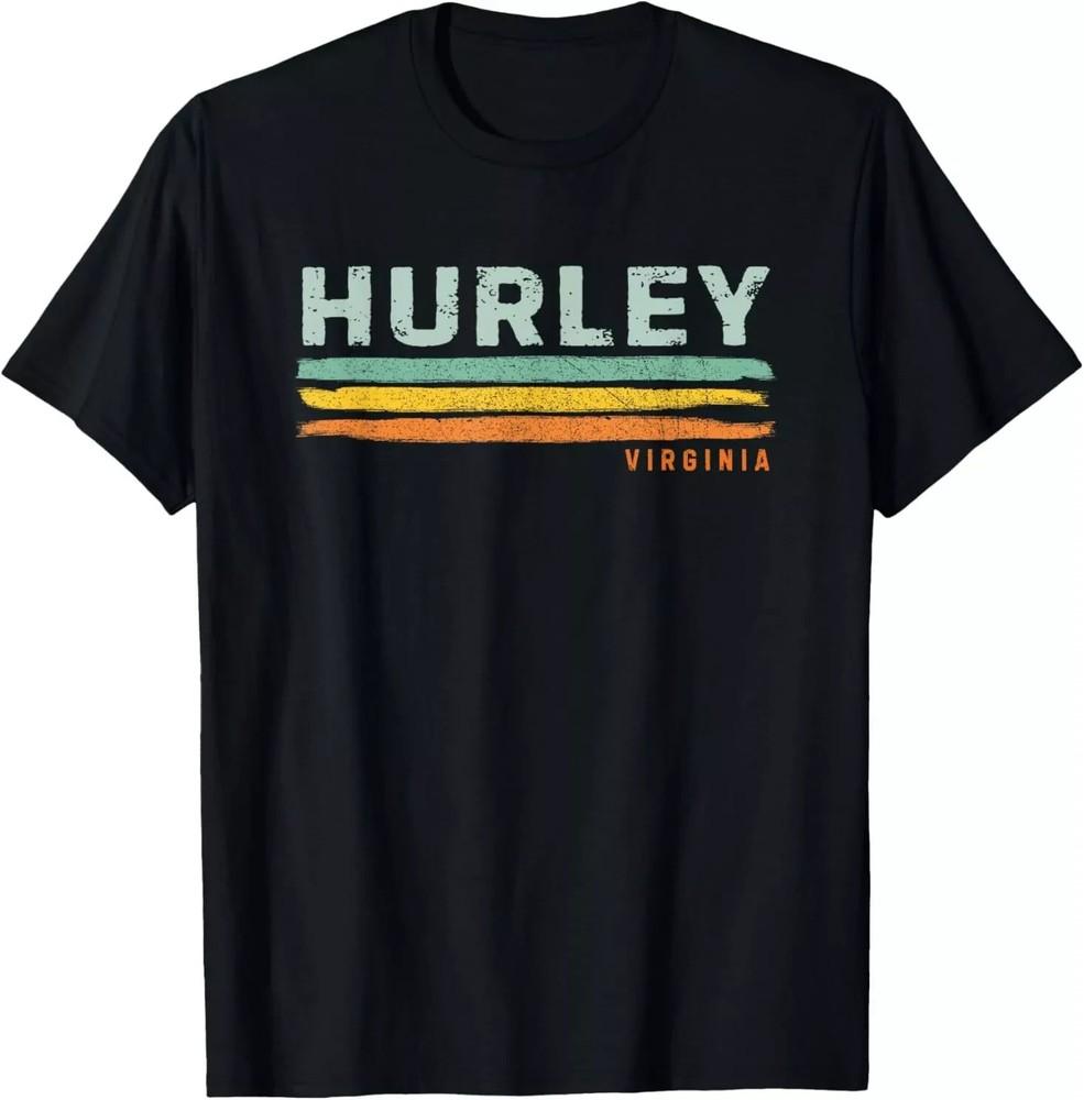 Vintage Stripes Hurley VA T-Shirt Unisex T-Shirt XL