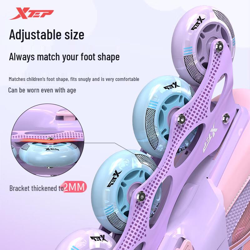 Xtep Kinder Voll-Flash Inline-Skates