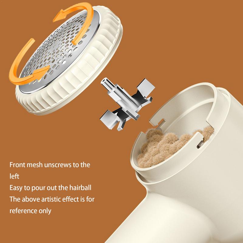 Electric Lint Remover Portable Pills Remover Blanket Defuzzer USB Wireless Clothes Defuzzer Electric Couch Trimmer For Home Dorm