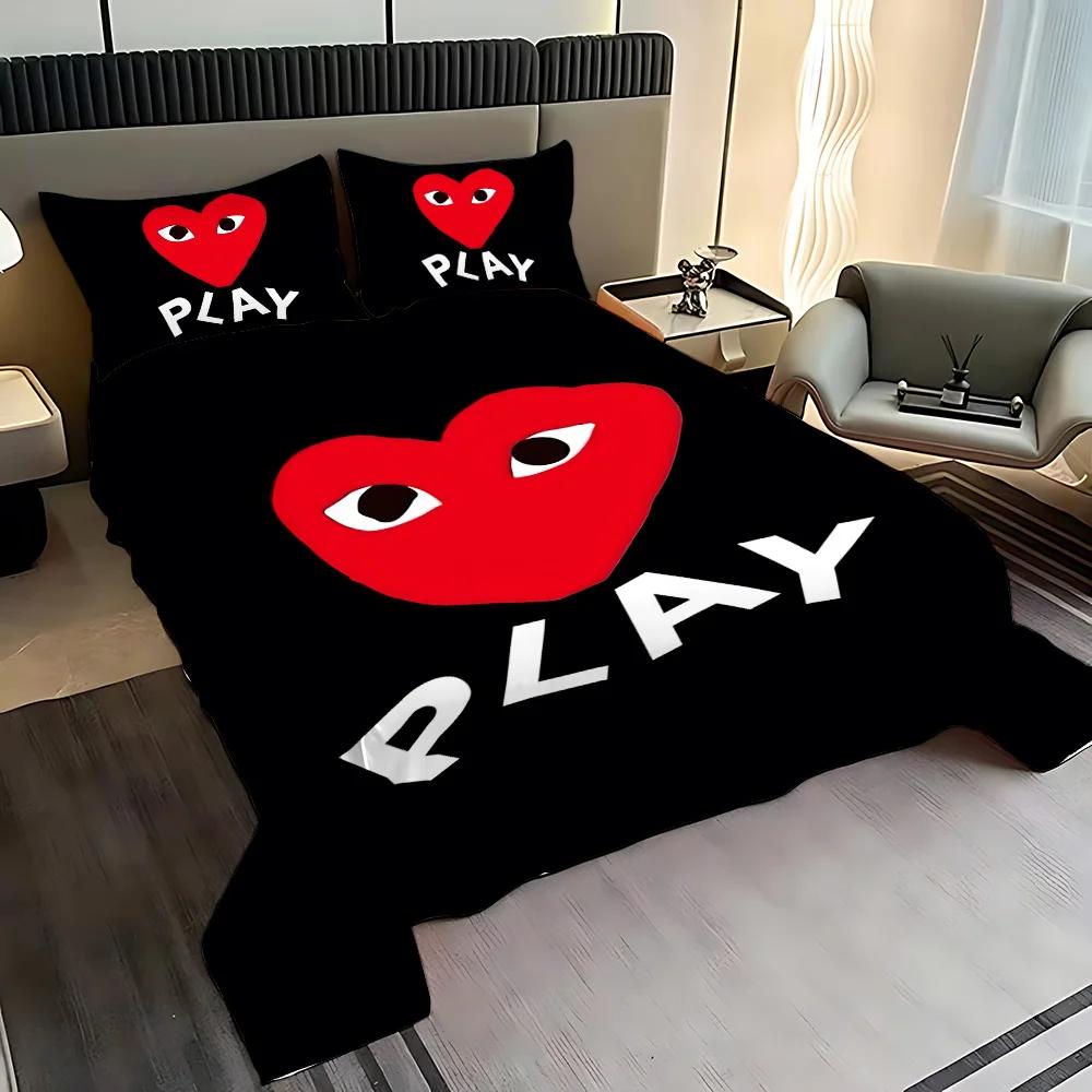 

C-Cdgs Cover Paly Four Seasons Universal Fashion Bedding Set Adult Children Bed Sheet With Pillowcase Encirclement Mattress EU Single(135*200cm)3pcs