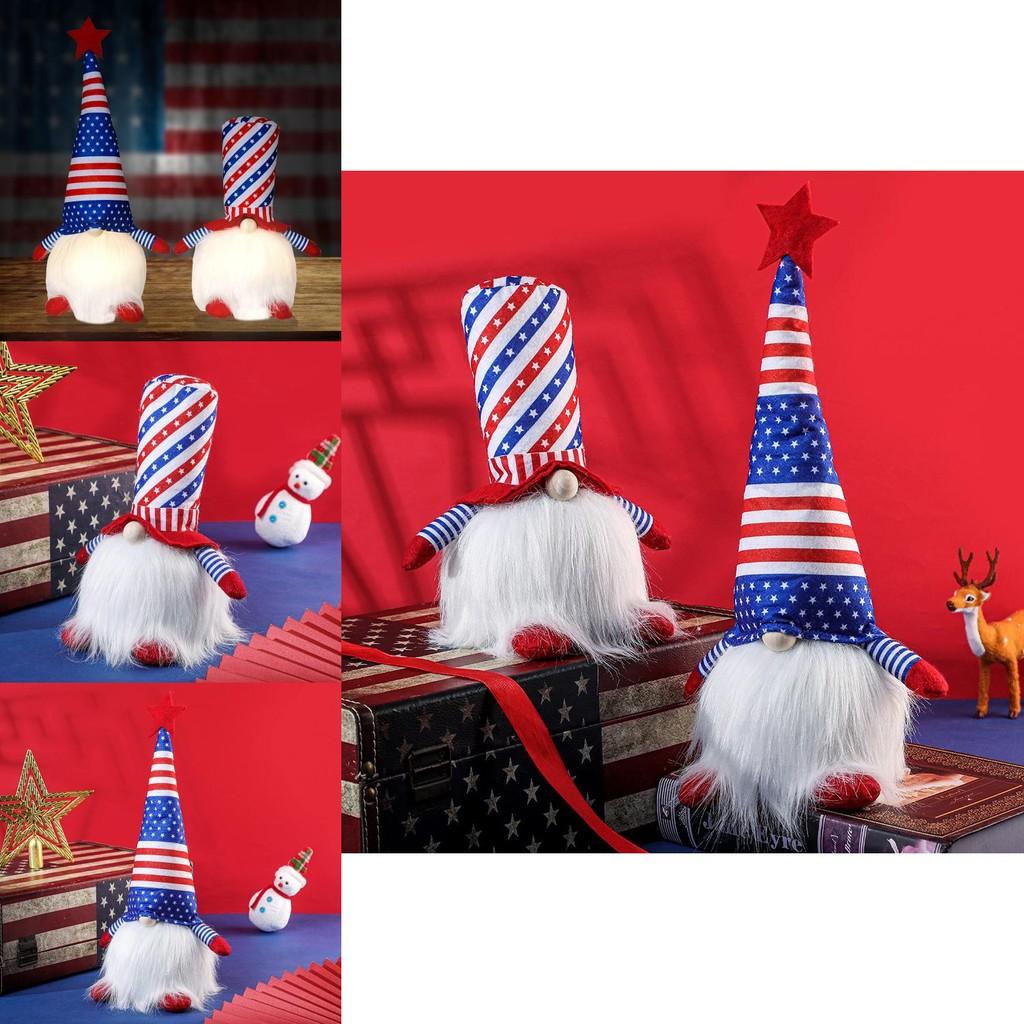 Usa Mesmerizing 2021 Independence Day Bright Faceless Doll Holiday Keepsake Children For