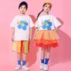 Children'S Performance Costumes Elementary School Cheerleading Costumes Kindergarten Dance Costumes Girls Gauze Skirts Summer