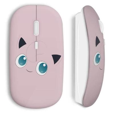 Ratón Inalámbrico - MANIACASE - Rondoudou - Rosa - USB wifi - Compatible Mac y PC