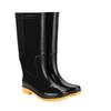 Black outdoor beef tendon sole water shoes men, labor insurance industrial and mining waterproof work men's high rain boots