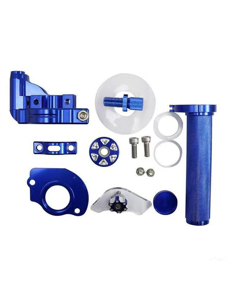22mm CNC Aluminum Motorcycle Accelerator Handlebar Throttle Twist Grip Twister For Motorcycle Moped Scooter Bike ATV CRF XR KLX
