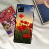 Poppy Flower Bloom Case For Samsung Galaxy A06 A16 A56 A36 A26 A54 A34 A14 A52 A32 A12 A13 A33 A53 A15 A35 A55