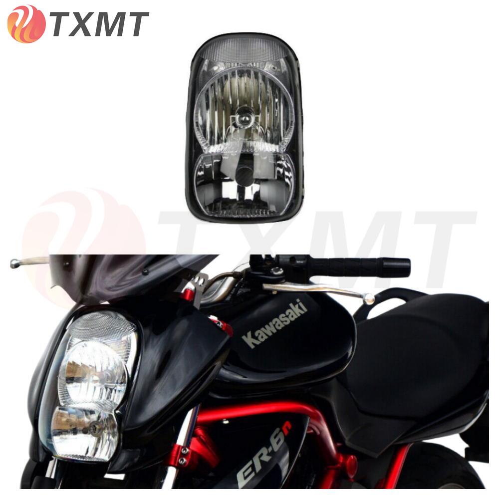 Kawasaki ER-6N Front Fairing & Headlight Assembly (2005-2008)