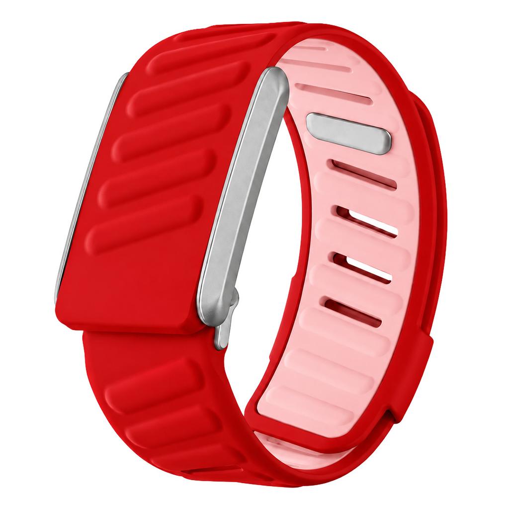 Compatible for WHOOP 4.0/5.0 MG SportFlex Wrist Band Soft-Touch Silicone Waterproof and Sweatproof Soft Adjustable Rubber Band