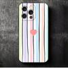 Rainbow Gradient Love Desgin Soft Phone Case for iPhone 16 16E 17 Air 15 Pro Max 14 Plus 13 Mini 11 12 7 Black Cover Back Shell