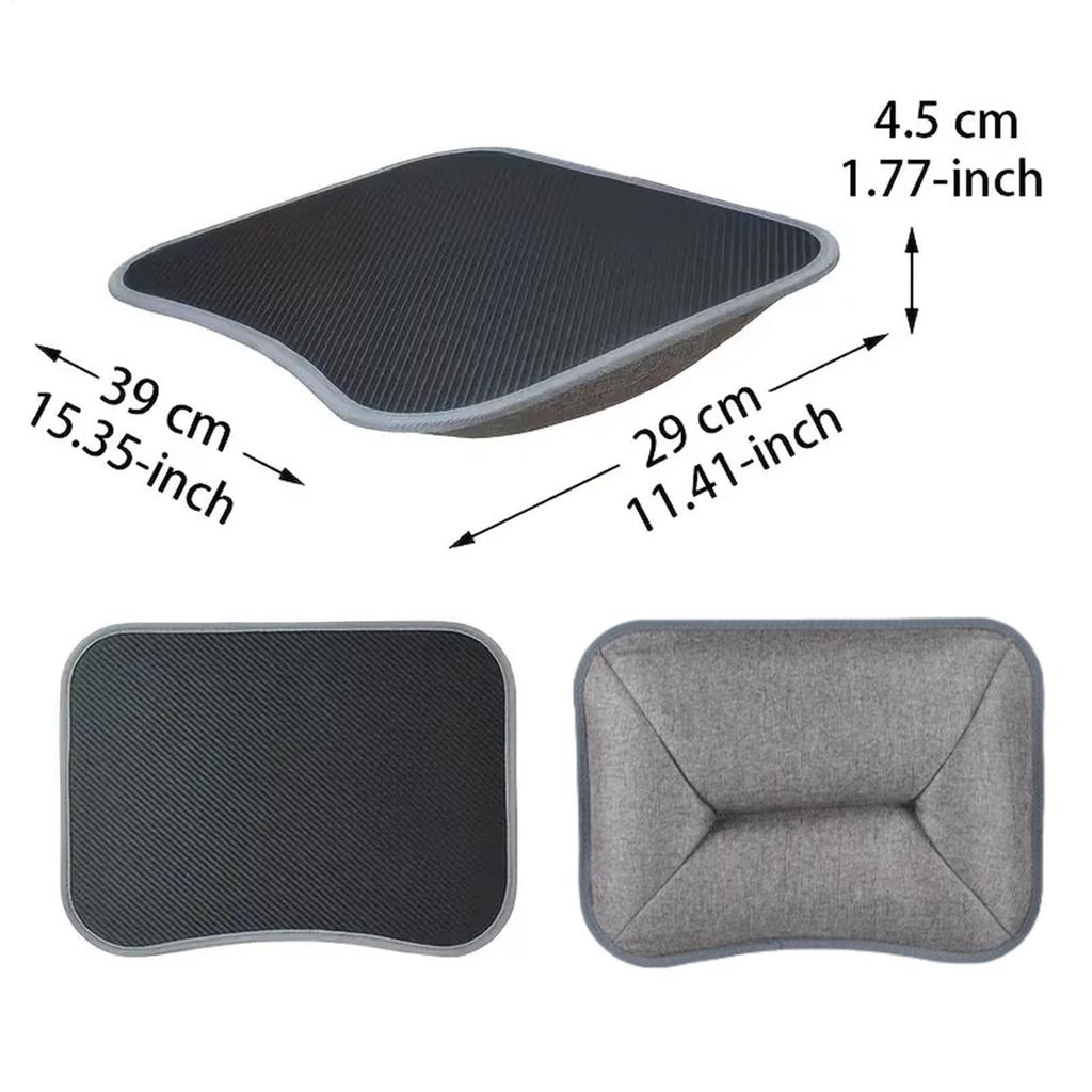 Laptop Lap Desk with Soft Pillow Cushion Multifunctional Laptop Desk Small Pillow Table for Home & Office
