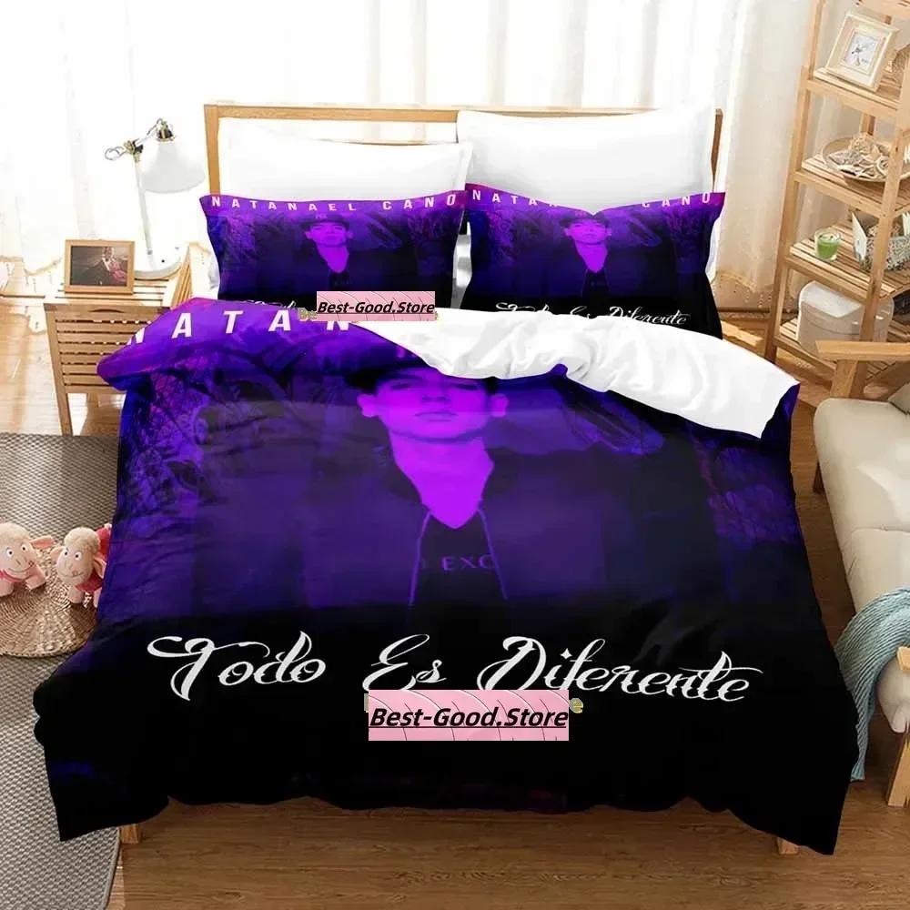 

Comforter Cool Natanael Cano Single Twin Bedding Set Printed Bed Set With Soft Single Double Queen Super King Size Comforter (quilt)-EU Single(135*200cm)3pcs