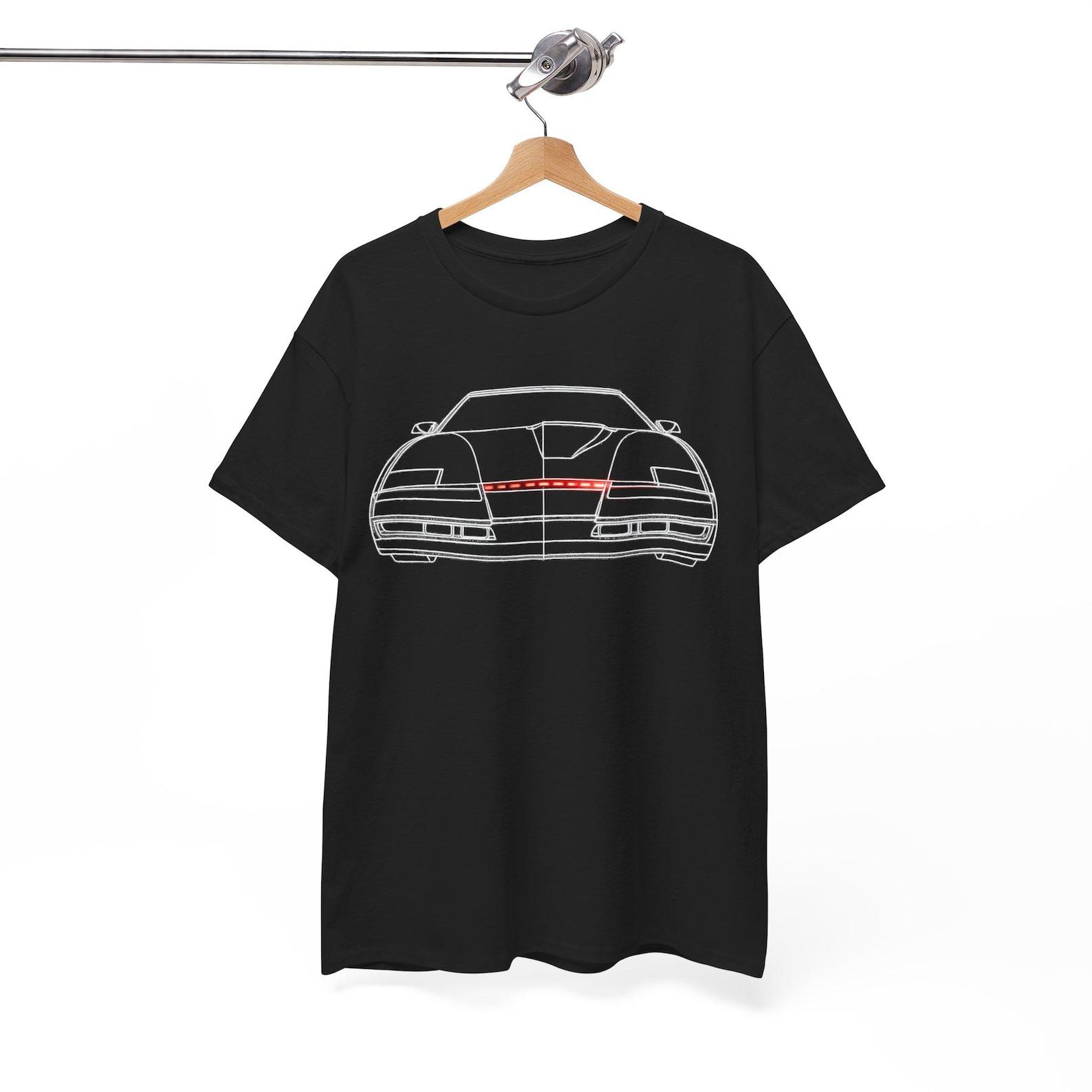 80s Kitt Schematic Graphic T shirt S