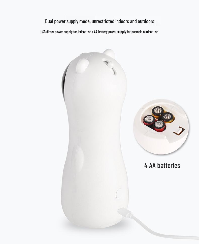 Puntero Láser Rojo Automático para Gatos - Juguete de Auto-Juego para Aliviar el Aburrimiento para Gatitos