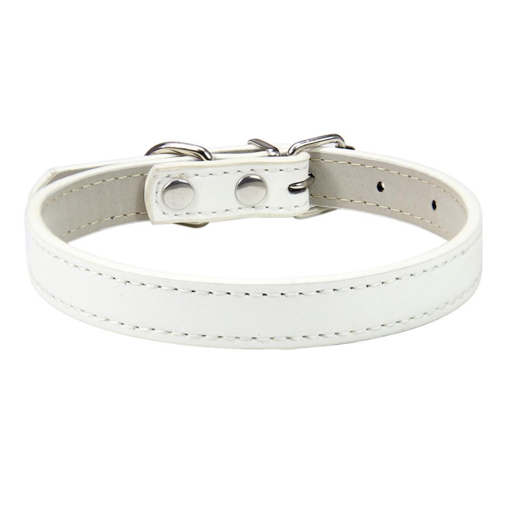PU Leather Collar for Small & Medium Dogs & Cats - 2024 Pet Accessories