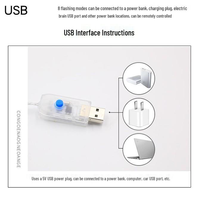 LED Santa Climbing Ladder String Lights - Indoor/Outdoor Holiday Decor