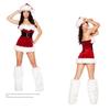 Sexy Weihnachts-Kostüm Damen Erwachsene Bar Nachtclub Nachtshow Lead Tanzkleid Weihnachtskleid