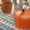 Gas Tanks Protective Cover PU Leather Gas Canister Protector Fuel Cylinder Storage Bag Outdoor Camping Gas Storage Cover