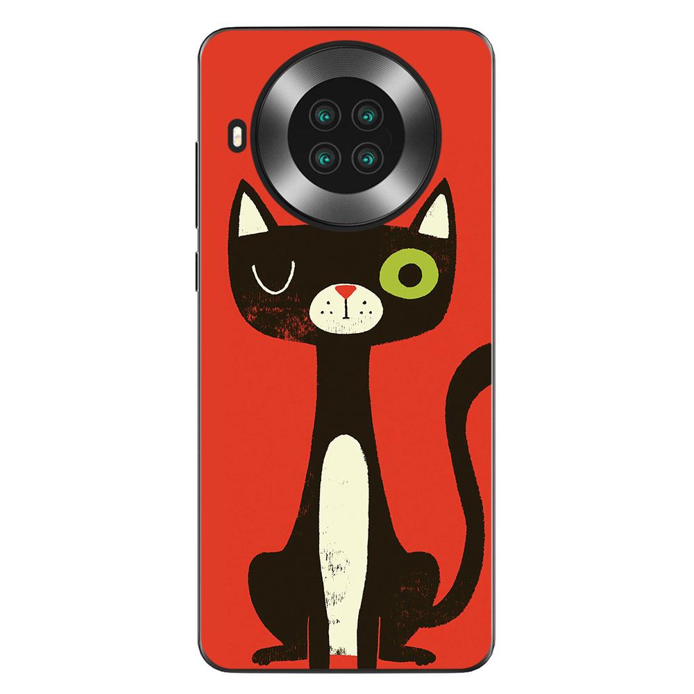 I Am Alone Phone Case For Cubot Note 20 20 Pro 2020 6.5 Inch Bags Fashion Luxury Color Cartoon Printed Paint Mobile