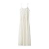Elegant Polyester Rose Embellished Sleeveless Dress For Spring Womens Casual Style