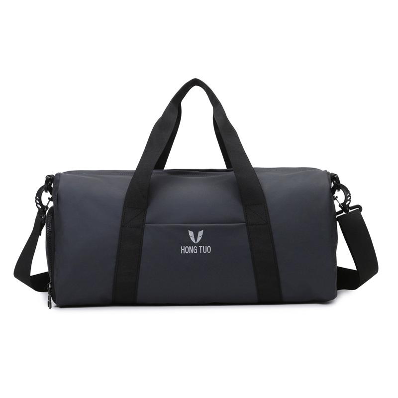 Oxford cloth travel bag men's and women's fashion luggage bag sports dry and wet separation independent shoe compartment fitness bag
