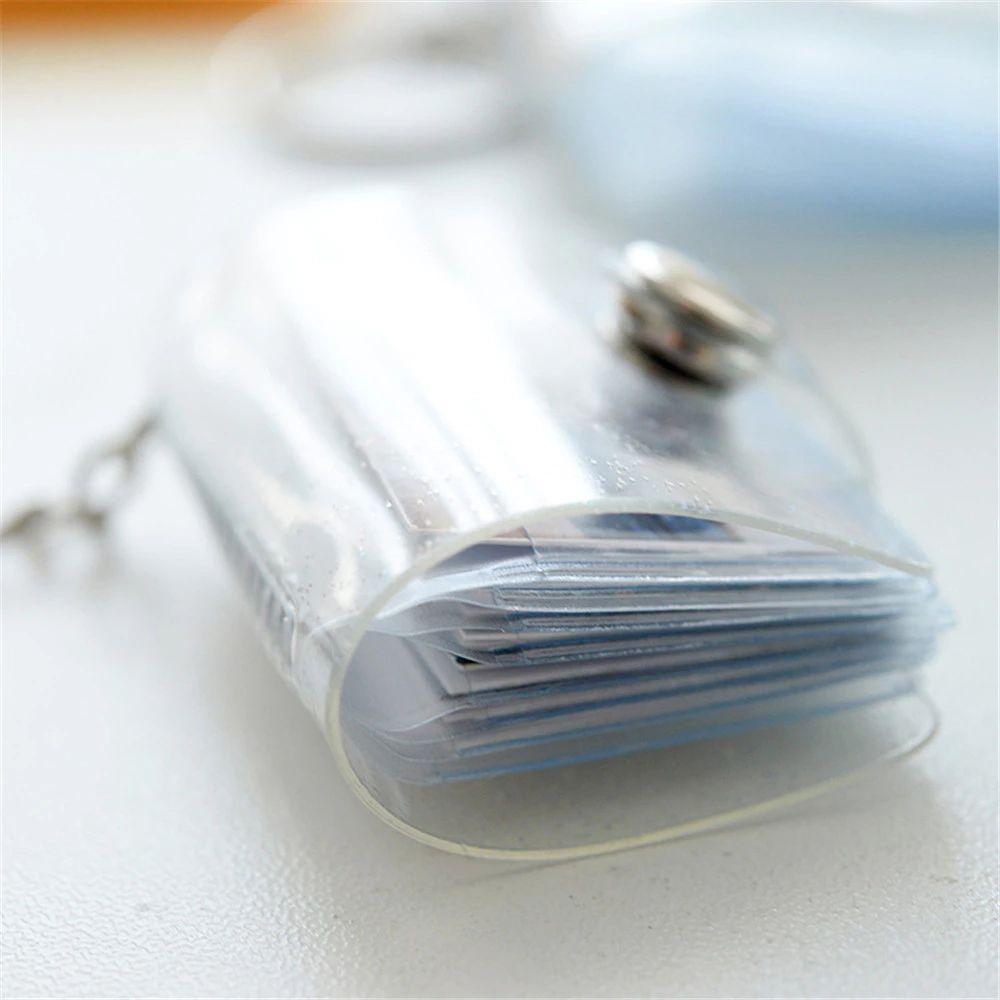 Photo Holder Pictures Storage Card Holder Card Bag Card Book Keyring Photo Album Keychain 1 2 Inch