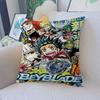 Anime B-Beyblade X Vintage Pillow Anime Pillow Sofa Bed Head Pillow Cover Cushion Cover 45x45 Cm Fashion
