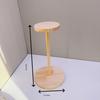 Quality Stackable Baseball Cap Racks Caps Display Home Use Tabletop Cap Holder Wooden Hat Display Stand Home