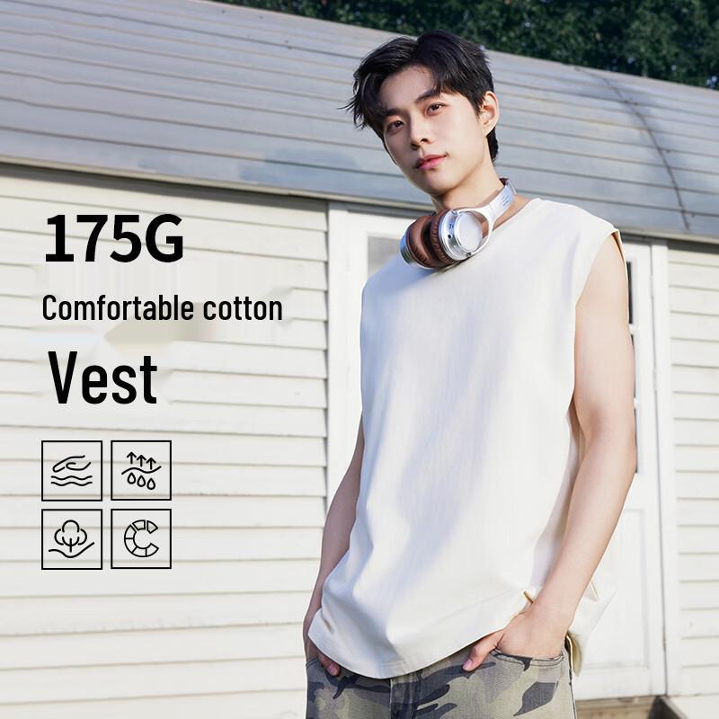 Jeanswest Men's Cotton Sleeveless Vest